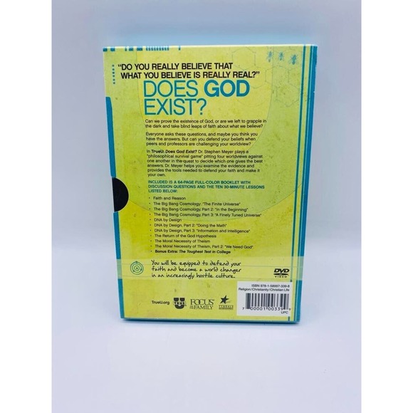 Does God Exist? Building The Scientific Case DVD Set, New Sealed, Book and DVD - Picture 2 of 6